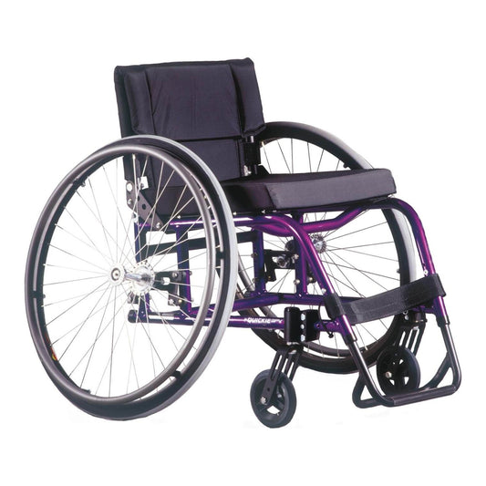 Quickie GP series rigid frame, side view (shown as the GPV with a fixed front)