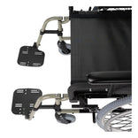 Quickie M6 swing away hangers and footplates