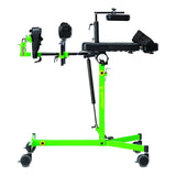 The Gazelle PS tilted to horizontal, with a head support