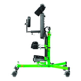 The Gazelle PS upright at 90 degrees, with a head support