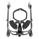 The Mustang from above, with the surrounding chest support and hip supports