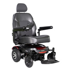 Merits Regal power wheelchair, three-quarter view facing right