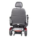 Merits Regal power wheelchair from the rear