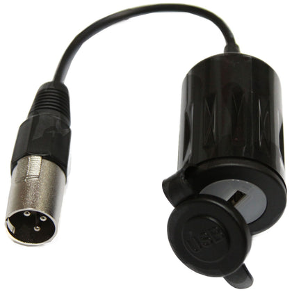 Shoprider USB charging adapter with the cap open