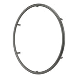 Spinergy hard anodized grey aluminum handrim with 6 tabs, at an angle