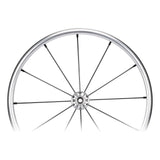 Spinergy LX FlexRim wheel, close view of the hub and spokes