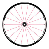 Spinergy LXL wheel with pink spokes