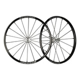 A pair of Spinergy SLX 18 wheels