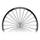 Spinergy SLX 24 wheel, close view of the hub and spokes