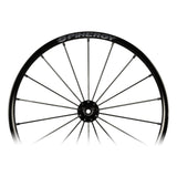 Spinergy SLX 507 wheel, close view of the hub and spokes