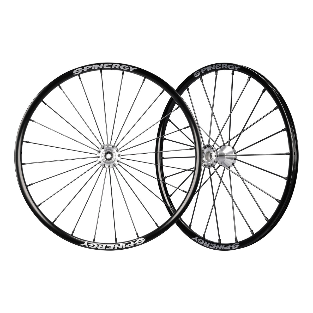 A pair of Spinergy SPOX Sport wheels