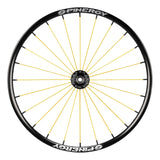 Spinergy SPOX Sport wheel with yellow spokes