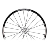 Spinergy SPOX Sport XSL wheel, close view of the hub and spokes