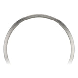 Spinergy TC Max stainless steel handrim, close view of the oval tube and its embossed texture