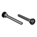 A pair of Spinergy titanium quick release axles, 1/2"