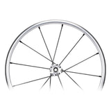 Spinergy XLX FlexRim wheel, close view of the hub and spokes