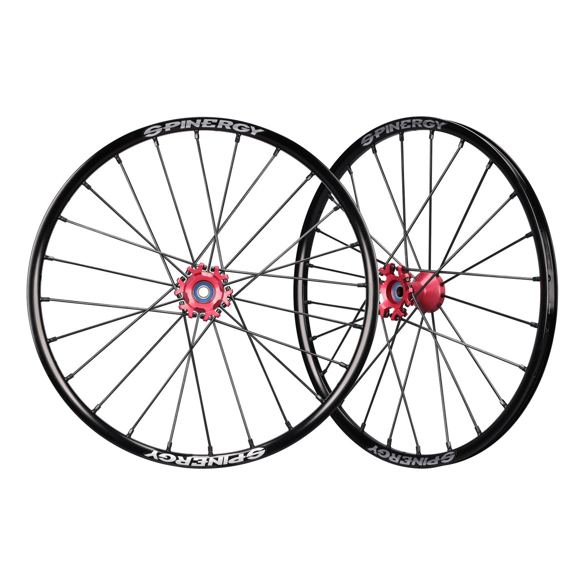 A pair of Spinergy XSLX R10 wheels