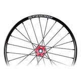 Spinergy XSLX R10 wheel, close view of the hub and spokes