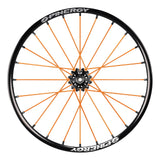 Spinergy XSLX wheel with orange spokes