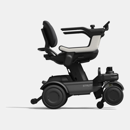 The ev¹ with the freewheel kit fitted, from the side