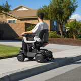 Driving the ev¹ on a neighborhood sidewalk