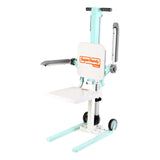SuperHandy GoRise FC floor to chair lift with the seat lowered