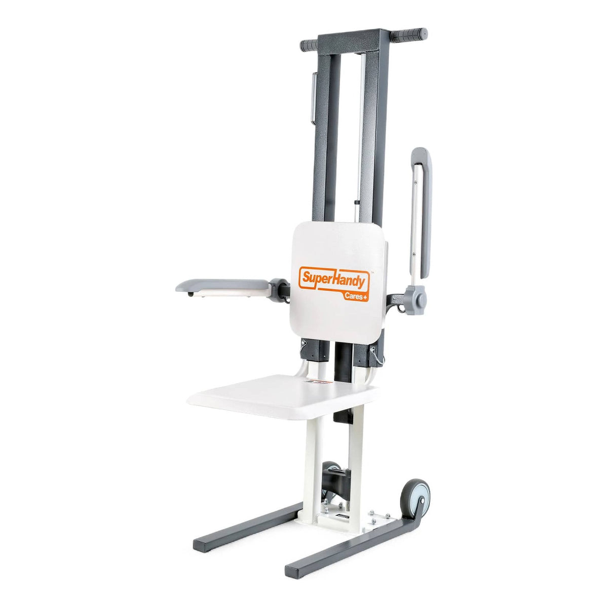 SuperHandy GoRise FS floor to stand lift with the seat lowered