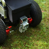 SuperHandy Tugger pin hitch, rear tires and storage box