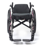 TiLite 2GX from the front, showing the cross brace and the seat width