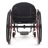 TiLite Aero T from the rear, showing the folding back