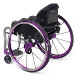 TiLite ZRA from the left rear three-quarter angle, showing the mono-tube titanium frame
