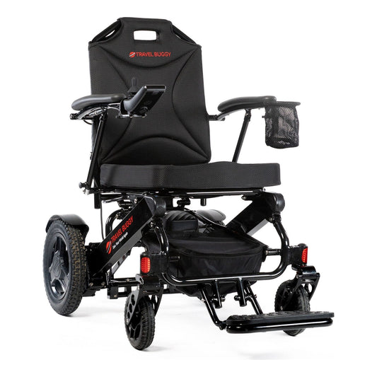 Travel Buggy CITY 2 PLUS power wheelchair in black