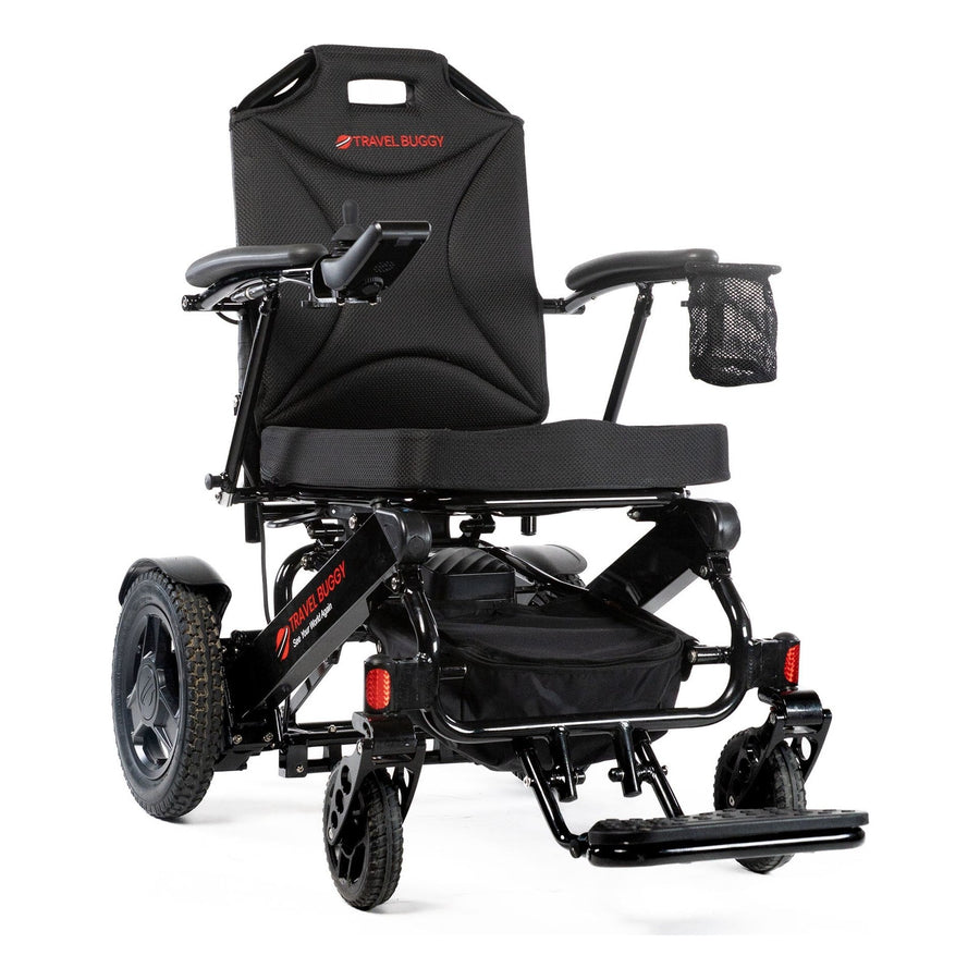 Travel Buggy CITY 2 PLUS power wheelchair in black