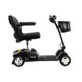 Pride Go Go Ultra X 4-Wheel mobility scooter in Black, right profile view