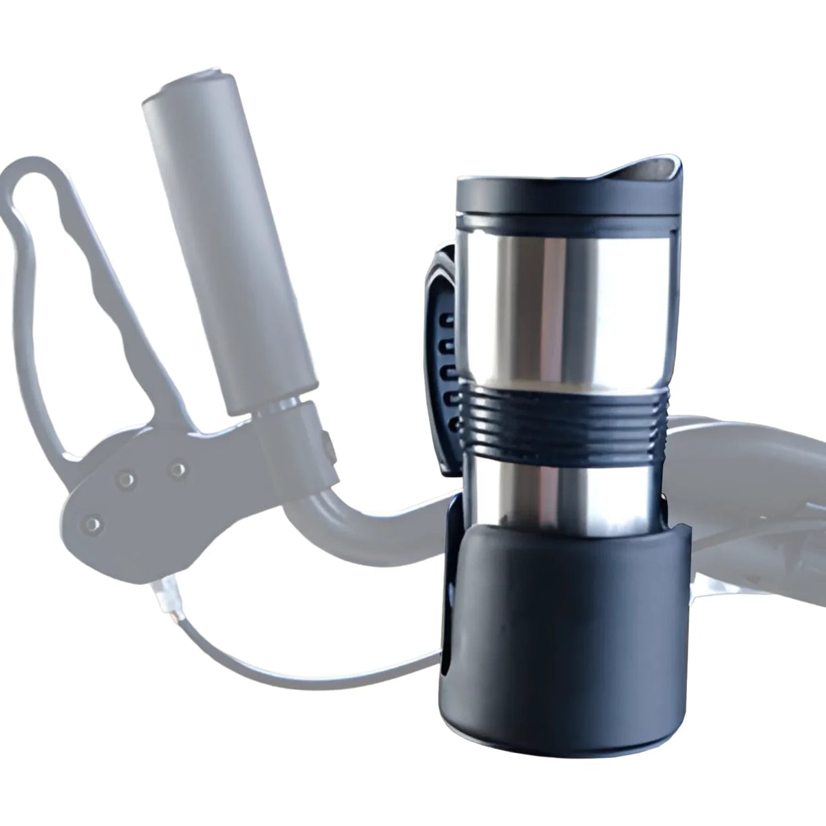 Journey UPWalker Cup and Beverage Holder on an UPWalker handle