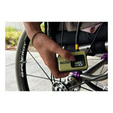 VIAIR Recon Mini air compressor inflating a wheelchair tire