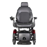 Merits Vision Sport power wheelchair from the front