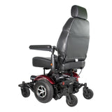 Merits Vision Sport power wheelchair, rear three-quarter view