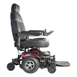 Merits Vision Sport power wheelchair, left side view