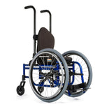 Zippie GS from the side, with the drive wheels at the front in reverse configuration