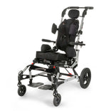 Zippie Sphynx without upholstery, fitted with JAY seating, headrest and lateral supports