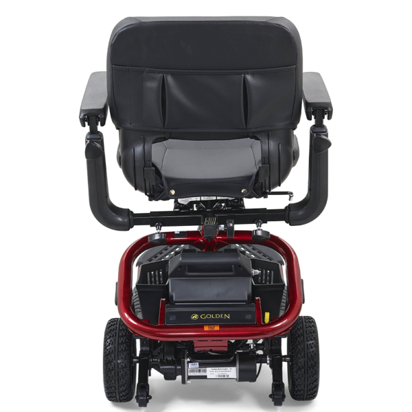 LiteRider 3-Wheel mobility scooter with a padded seat, large front basket, and three sturdy wheels, designed for easy indoor and outdoor use.