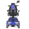 Pioneer 4 Power Scooter with large pneumatic tires, high-back captain’s seat, and adjustable tiller designed for all-terrain outdoor mobility.