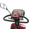 Pioneer 4 Power Scooter with large pneumatic tires, high-back captain’s seat, and adjustable tiller designed for all-terrain outdoor mobility.