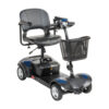 Scoout 4 Scott 4-Wheel scooter, padded seat, large tires, designed for extended range and all-terrain use.