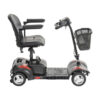 Scoout 4-2 Scott 4-Wheel scooter, padded seat, large tires, designed for extended range and all-terrain use.