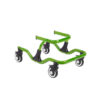 Drive Medical Moxie GT Gait Trainer with adjustable height, aluminum frame, and padded forearm supports.