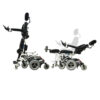 Draco Multi-Function Electric Standing Wheelchair, showcasing its powered standing, reclining, and sitting features.