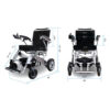 Foldawheel PW-1000XL 12 Foldawheel PW-1000XL power wheelchair folded, showing its lightweight and portable design, perfect for daily use and long trips.