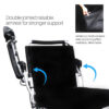 Foldawheel PW-1000XL 3 Foldawheel PW-1000XL power wheelchair folded, showing its lightweight and portable design, perfect for daily use and long trips.